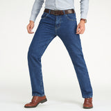 Men Business Jeans Classic Spring Autumn