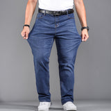 High Quality Stretch Cotton Straight Jeans Men