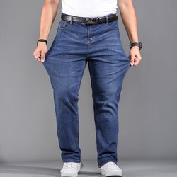 High Quality Stretch Cotton Straight Jeans Men