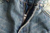 Style Men Retro Wash Destroyed Ripped Jeans