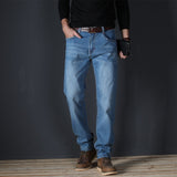 High Quality Stretch Cotton Straight Jeans Men