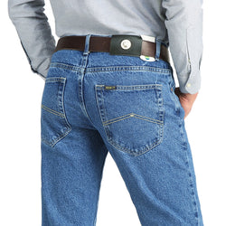 Men Business Jeans Classic Spring Autumn