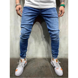 men Jeans Black Classic Designer