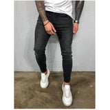 men Jeans Black Classic Designer