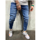 men Jeans Black Classic Designer