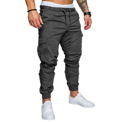 Men Casual Cargo Pants Jeans