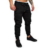 Men Casual Cargo Pants Jeans