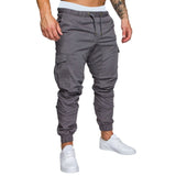 Men Casual Cargo Pants Jeans