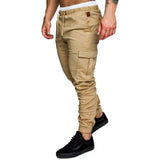 Men Casual Cargo Pants Jeans