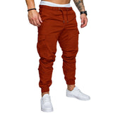 Men Casual Cargo Pants Jeans