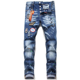 men jeans slim pants