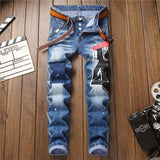 men jeans slim pants