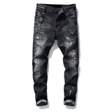 men jeans slim pants